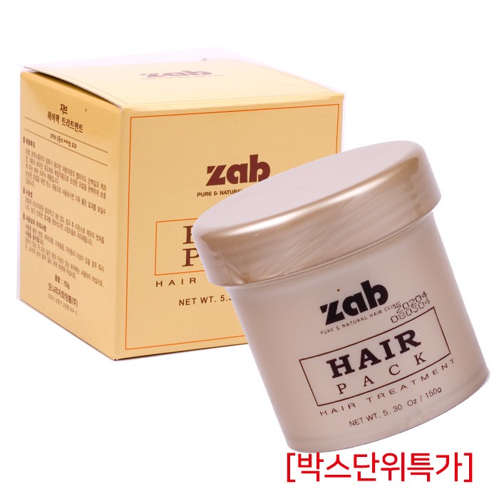 [모나리자] 자브 헤어팩 150g (박스단위특가)